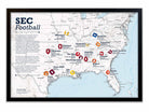 college sec football map