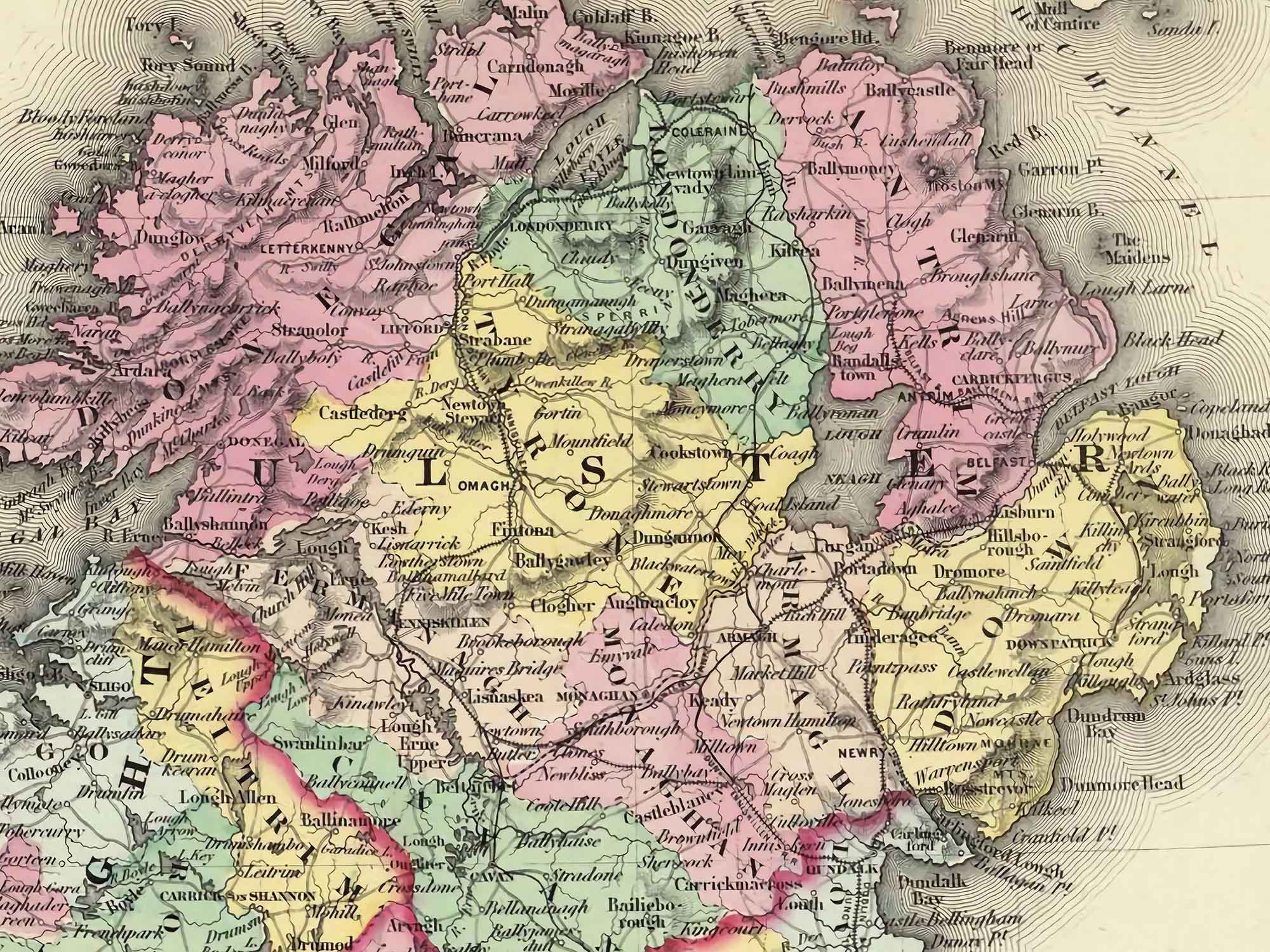 maps of Ireland for sale