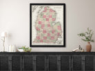 historic map of michigan