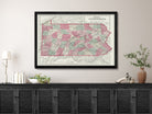 old pennslyvania map 