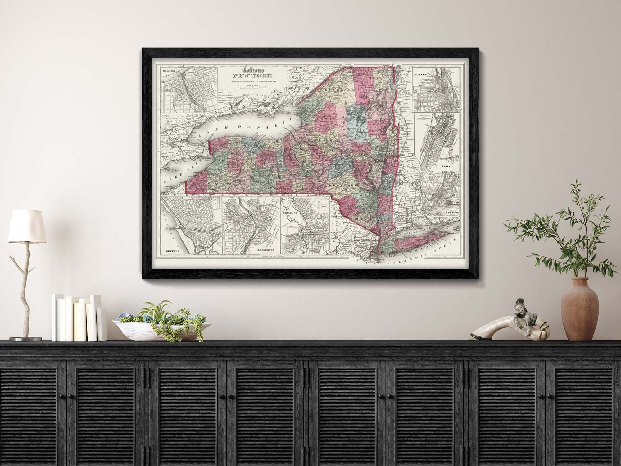 Historic New York Map