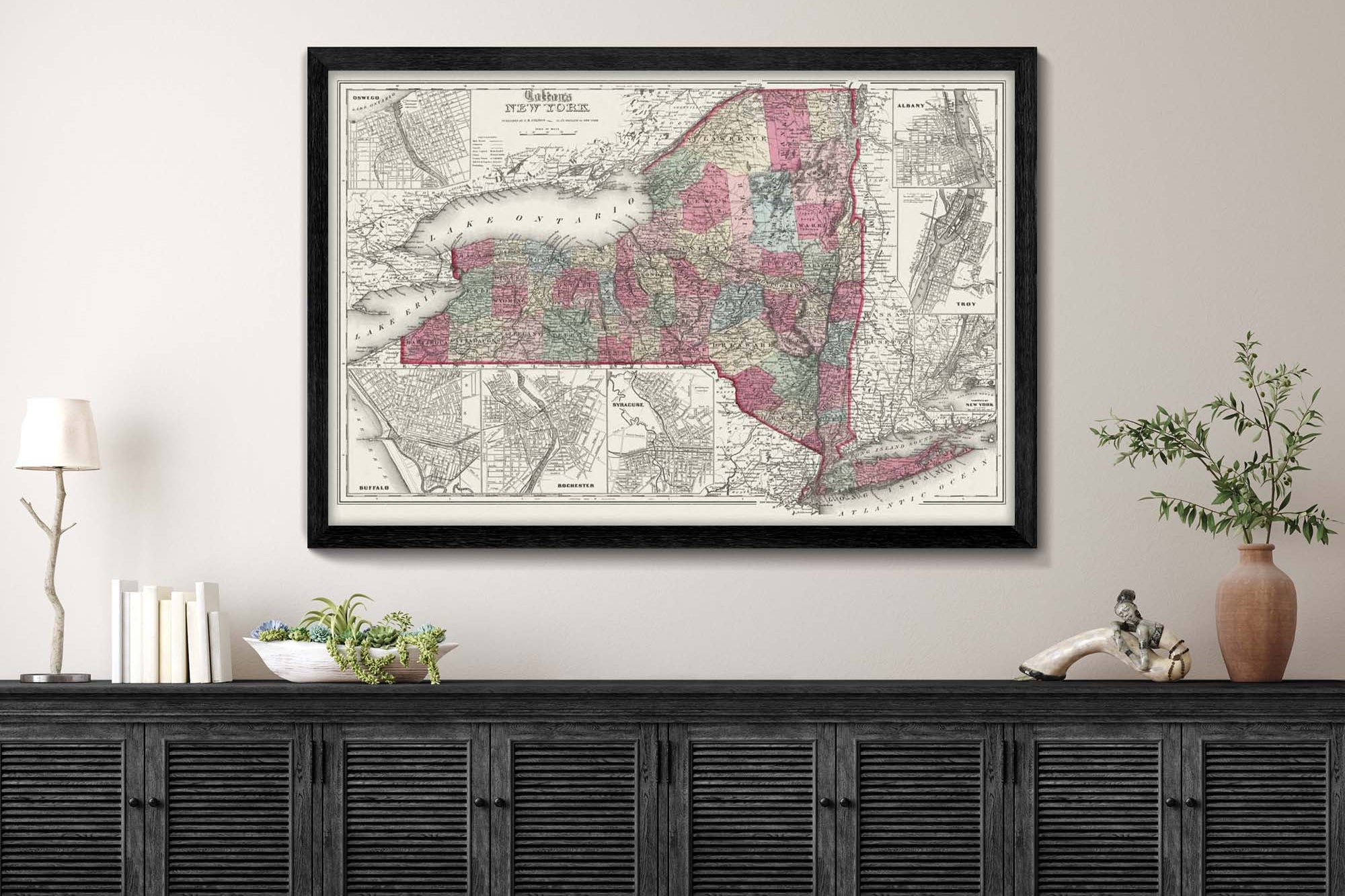 Historic New York Map