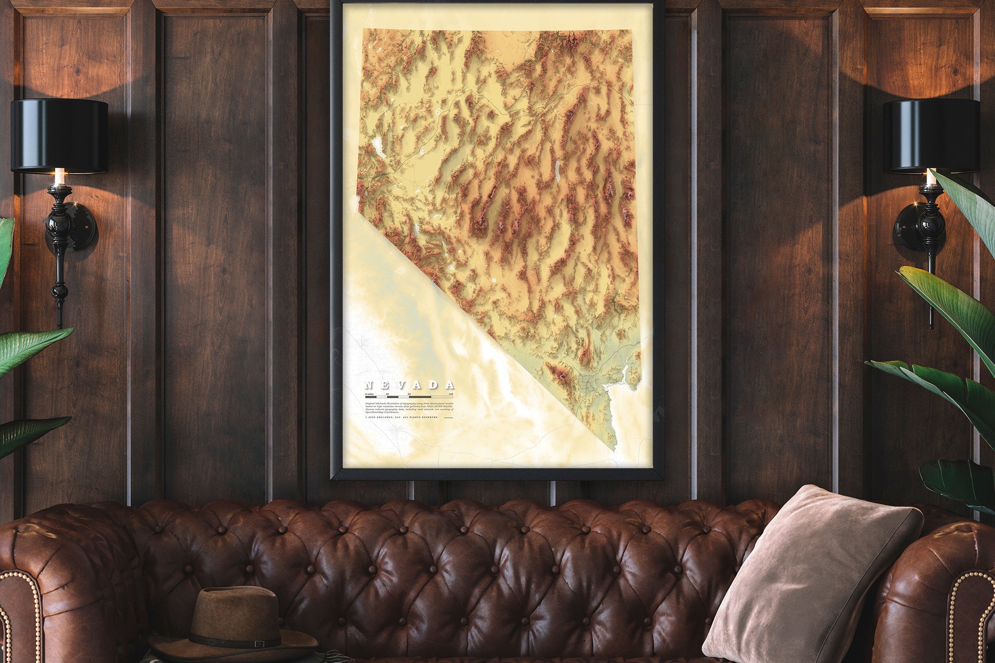 Executive Nevada Map