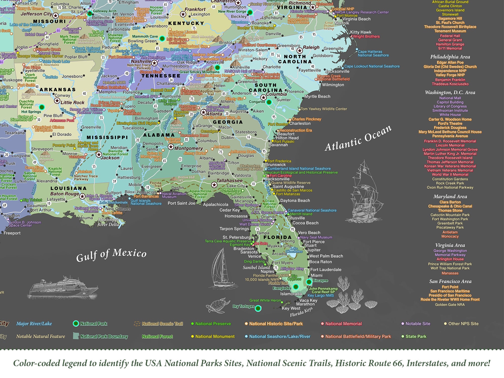 map of national monuments