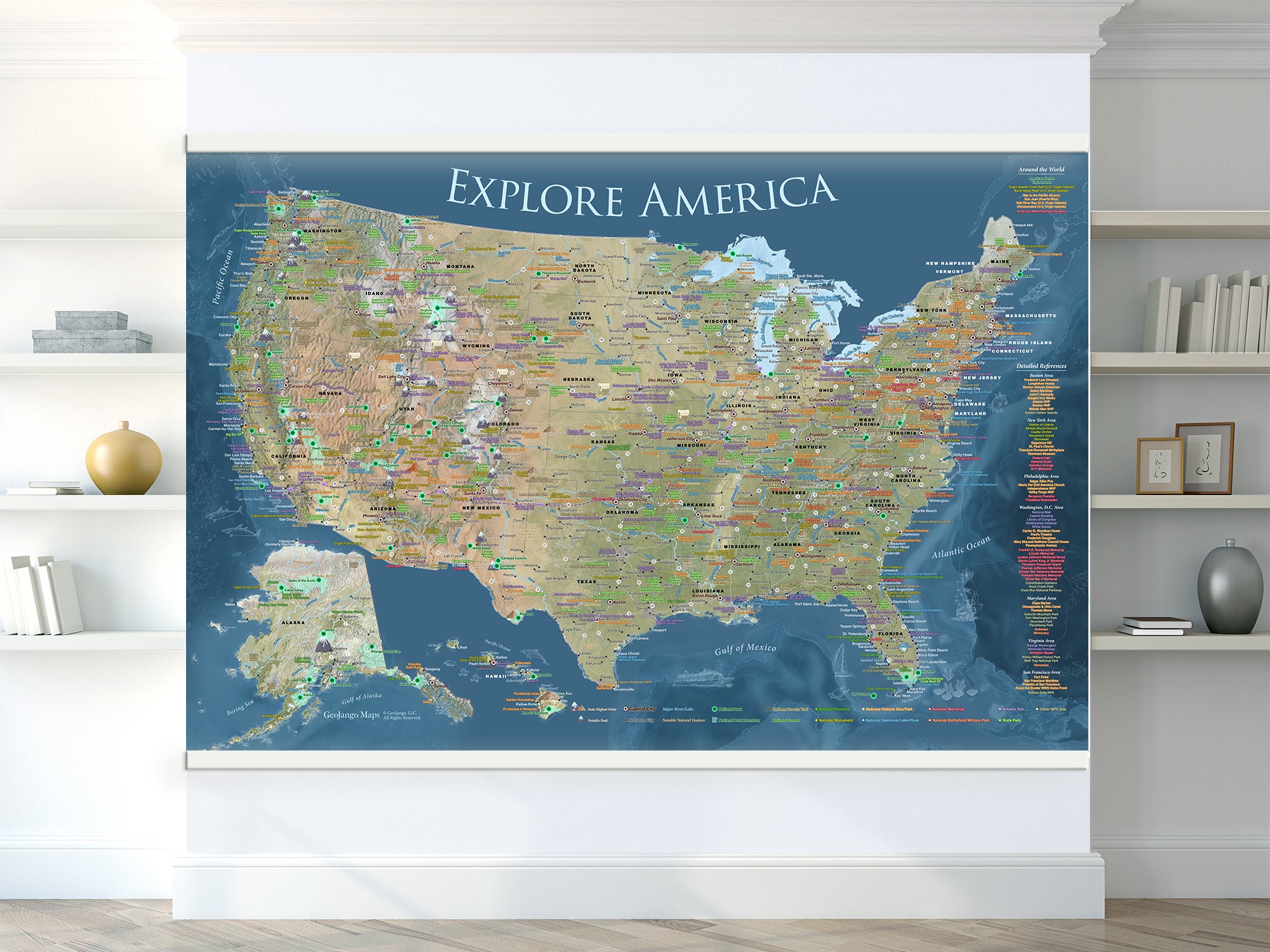 national parks wall art