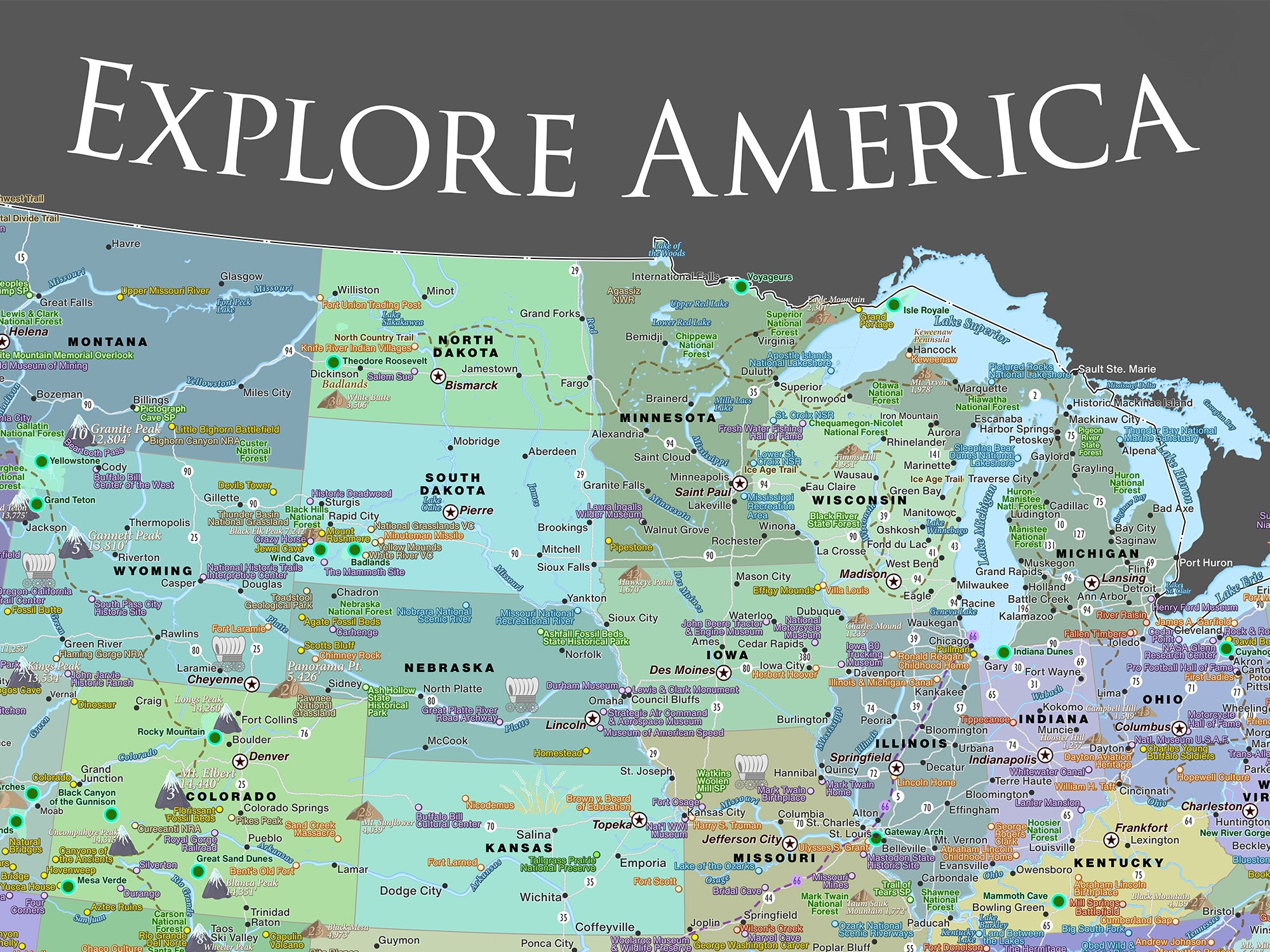 parks in the midwest us