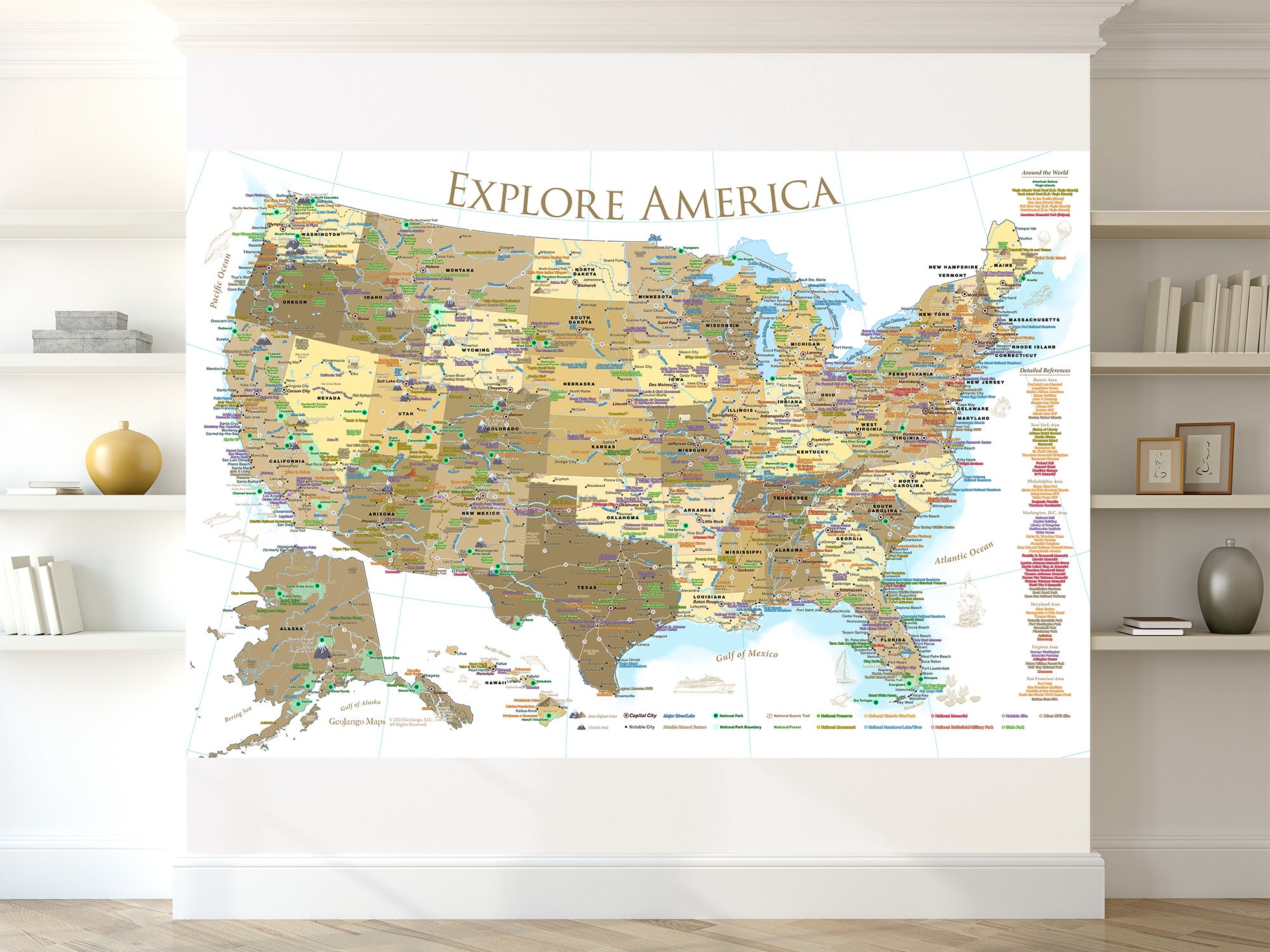 Explore America Map