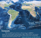 map of the world oceans
