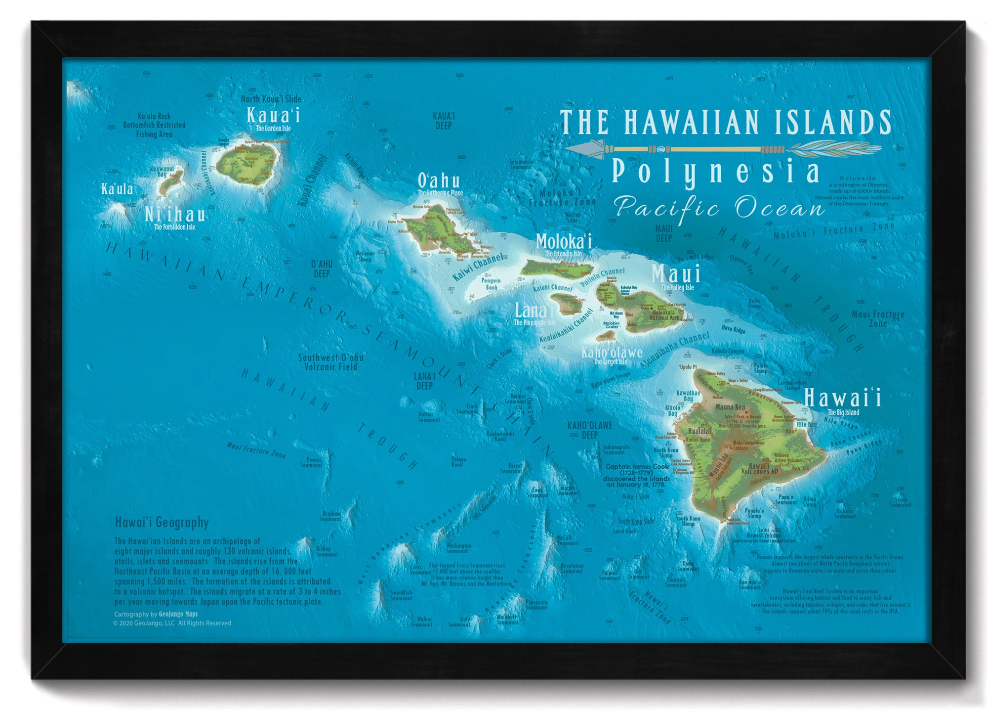 Big Three Map Printable Map Of The Big Island Hawaii