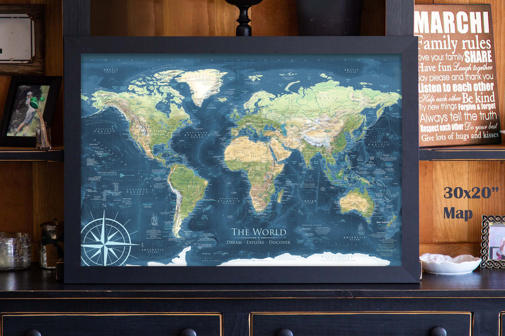 executive world map