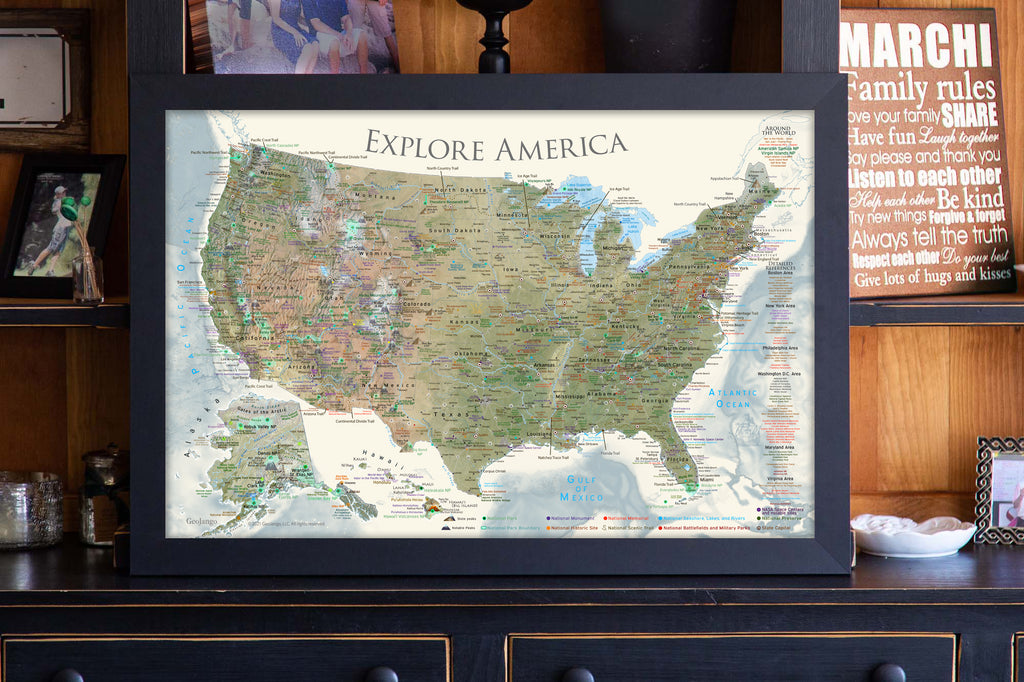Create a USA National Parks Map