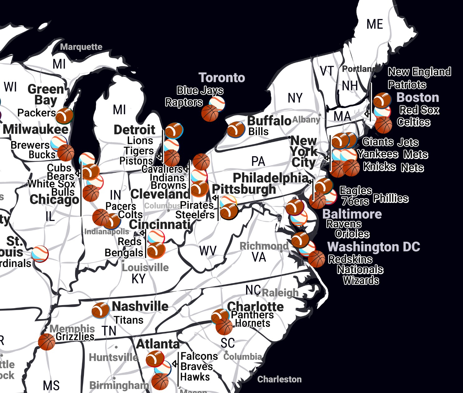 hockey stadium map