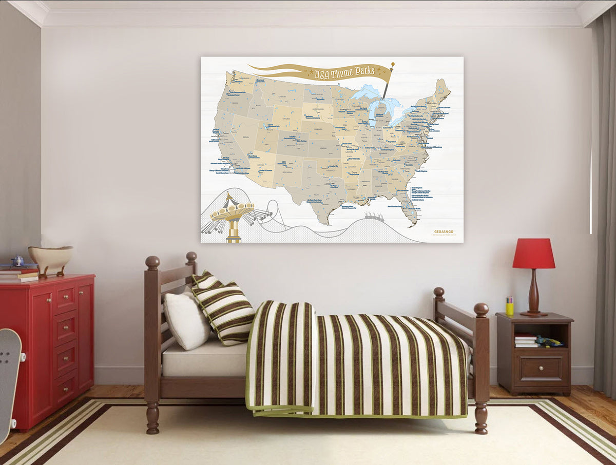 Find Me Theme Park Map