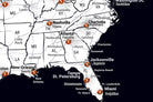 Map of NFL Teams