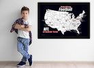 football stadium map