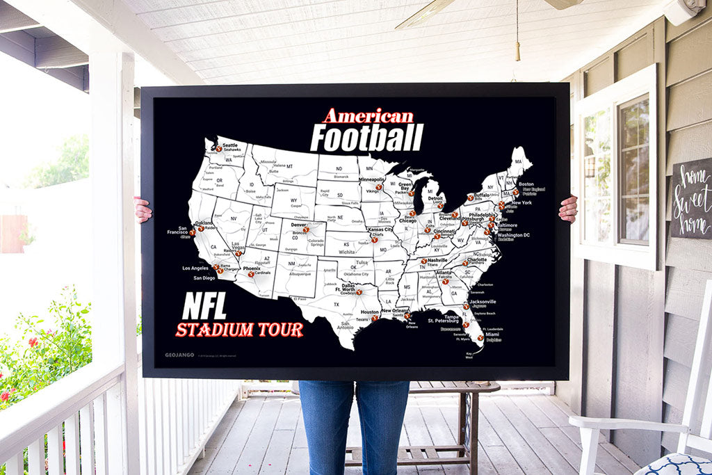 nfl maps