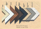 wooden frames