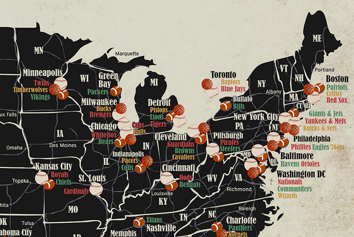 Nba Store Map Nba Map Teams Logos Sport League Maps Maps Of