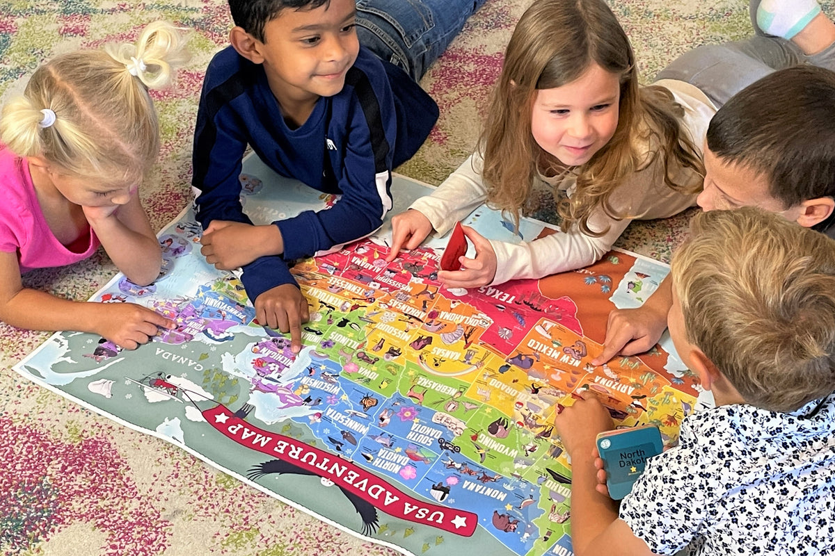 Kid Map Bank Educational Maps For Kids – GeoJango Maps