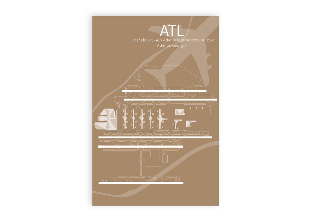 atl airport diagram