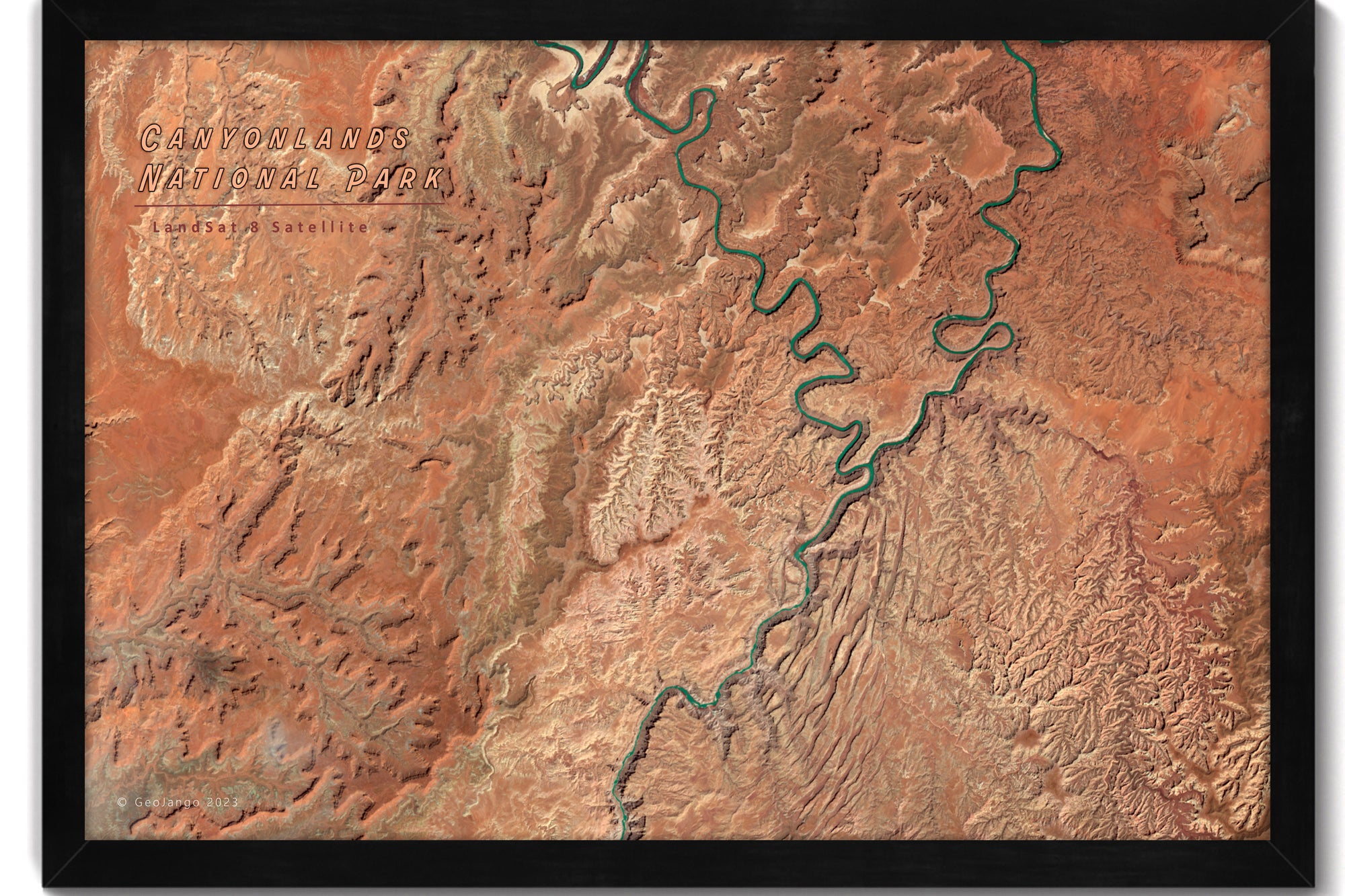 satellite images of caynonland
