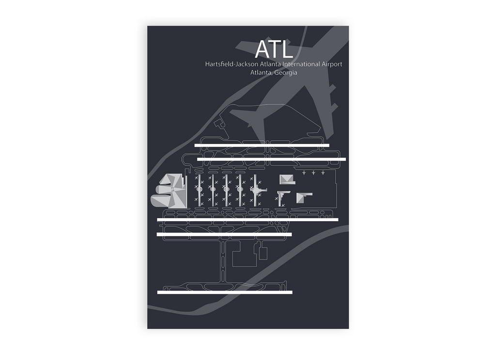 map of atlanta airport