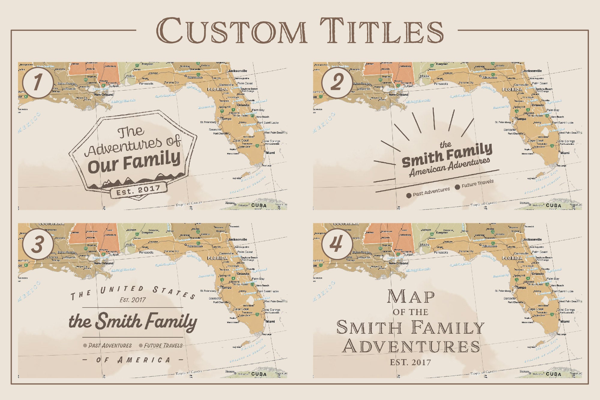 custom map titles