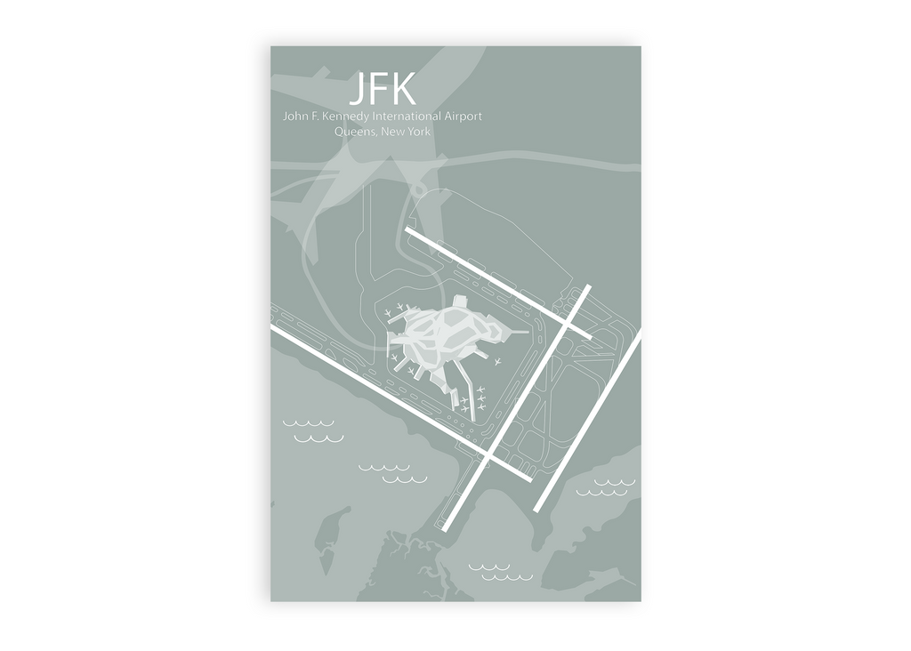map jfk airport