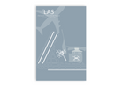 las airport map