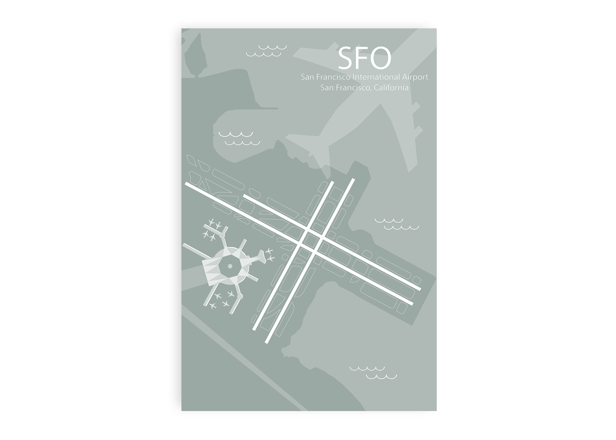 map sfo airport