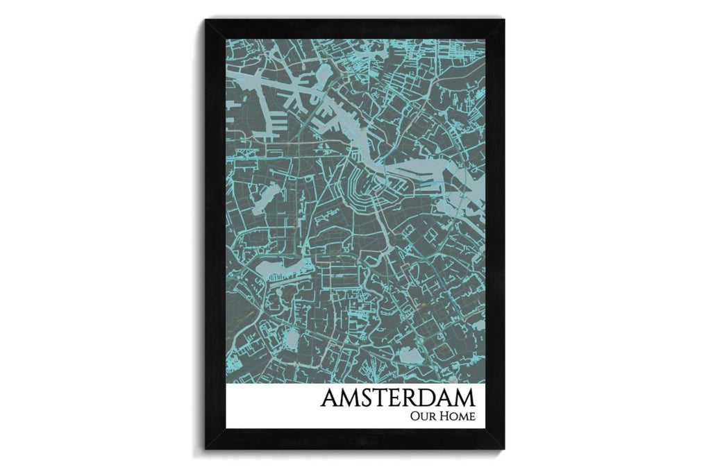 map of amsterdam netherlands