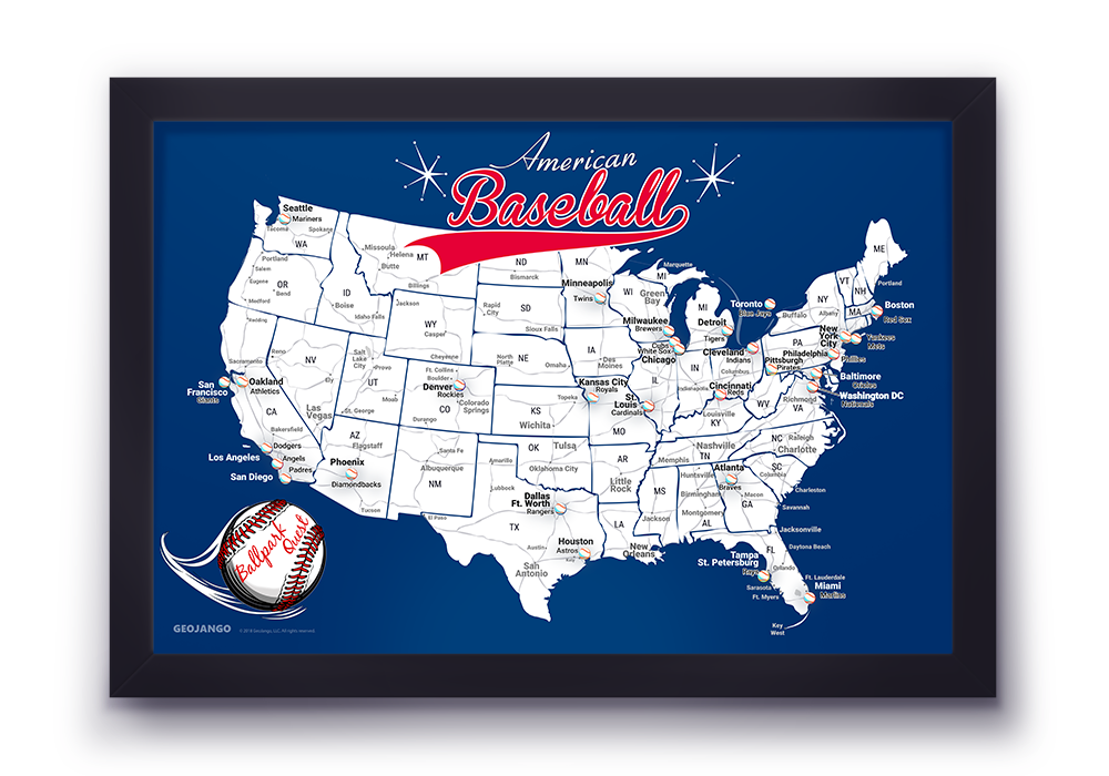 Los Angeles Dodgers Map