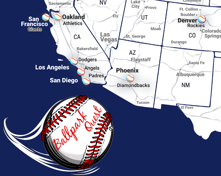 maps for baseball fans