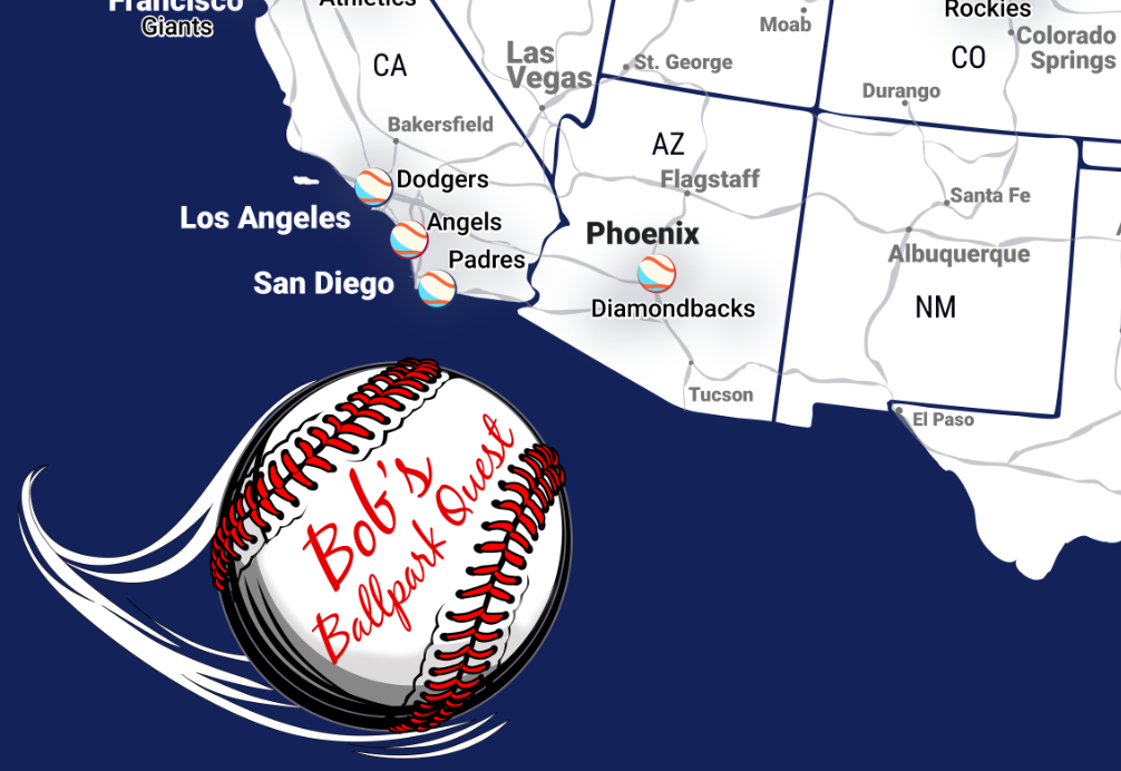 baseball stadium maps 