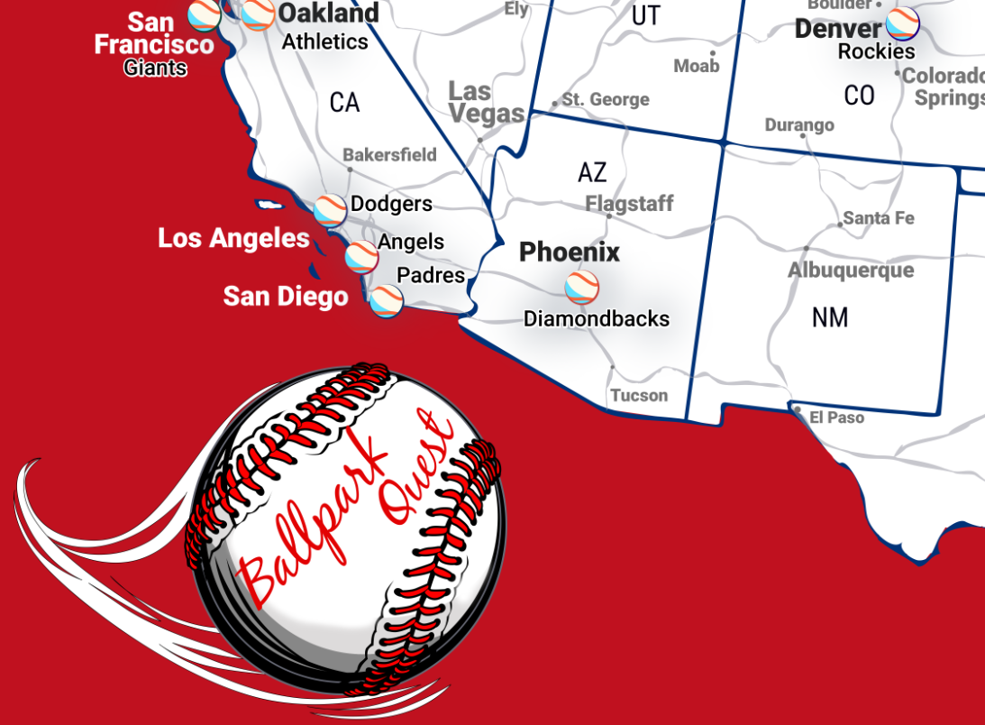 baseball stadium maps