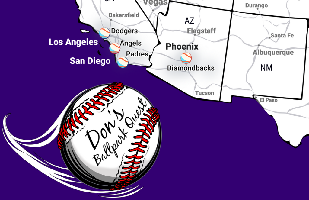 personalized baseball stadium map