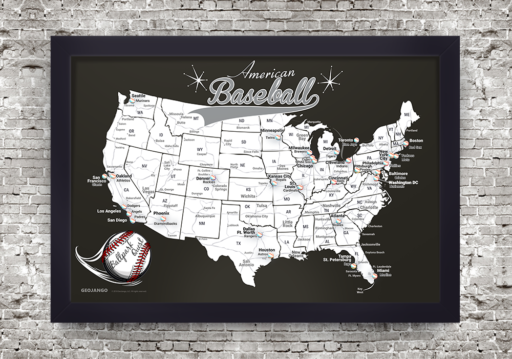 Chicago White Sox - Baseball Stadium Map