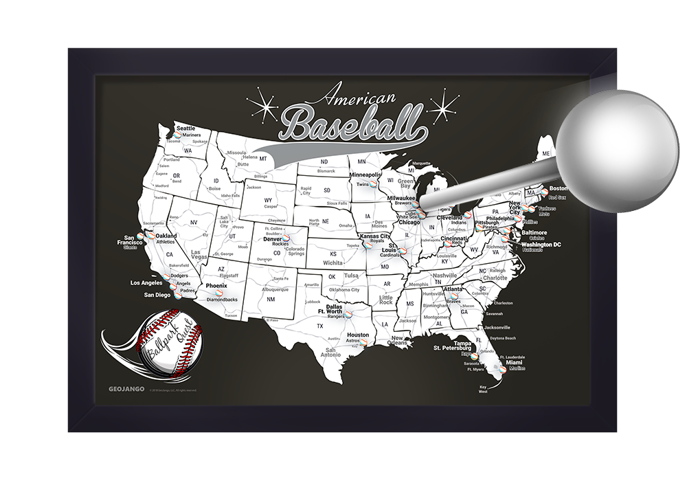 baseball stadium maps