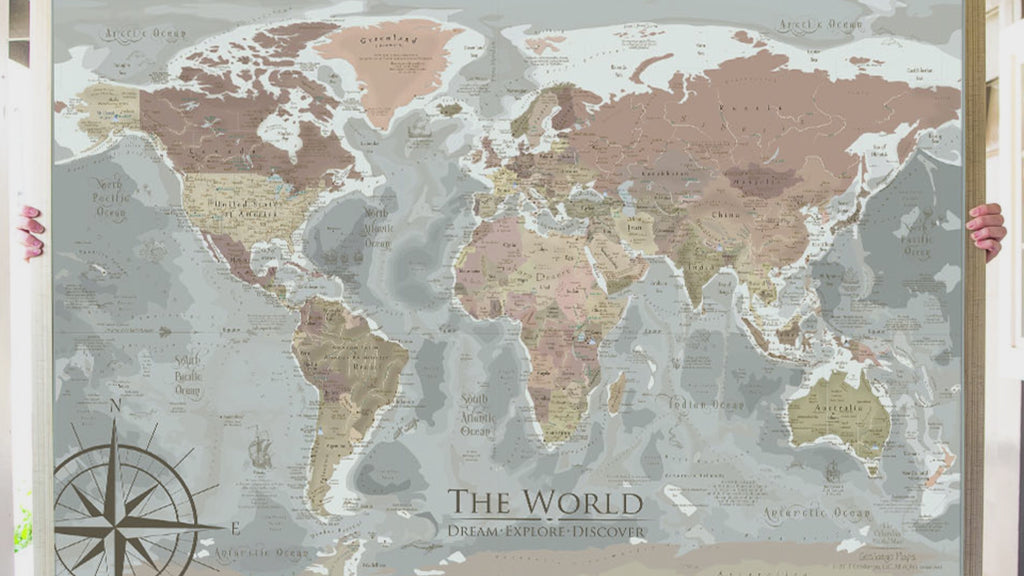 world map countries