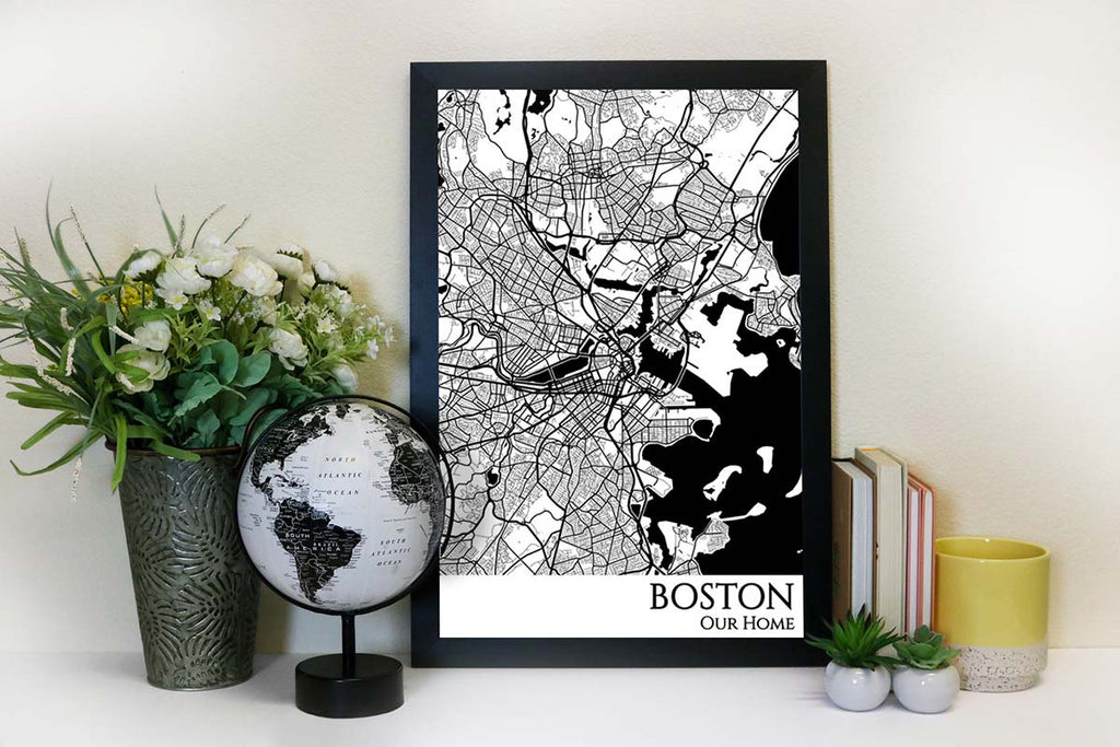 street map of boston