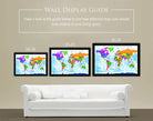 custom wall maps