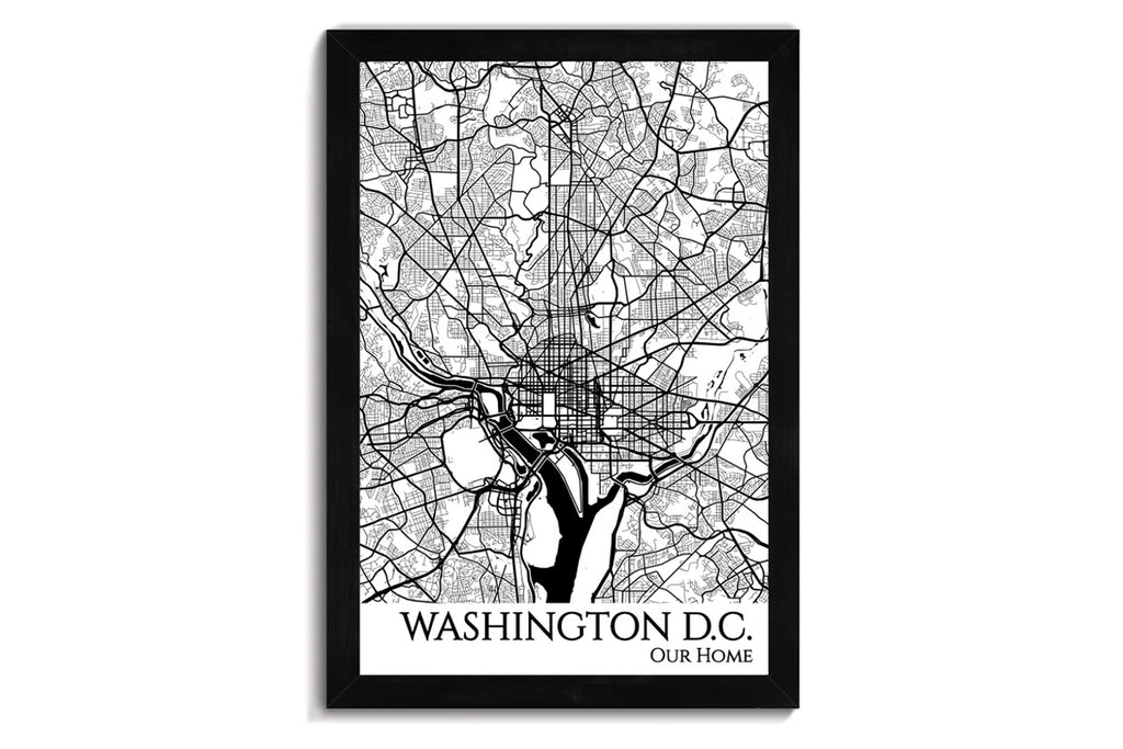 map of washington dc