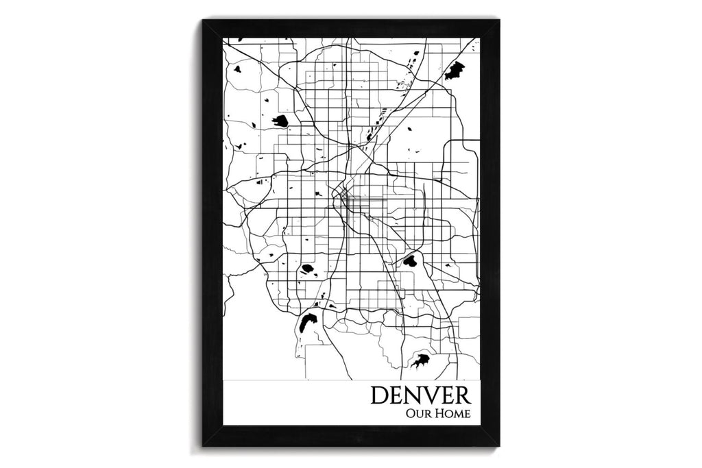 map of denver