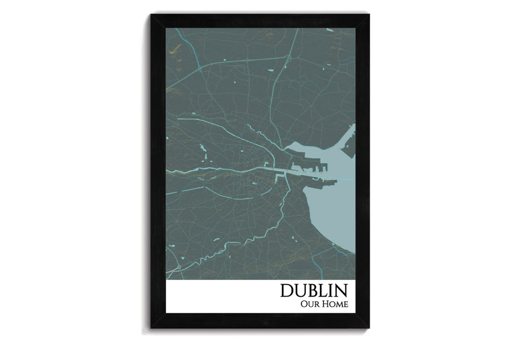 dublin ireland map