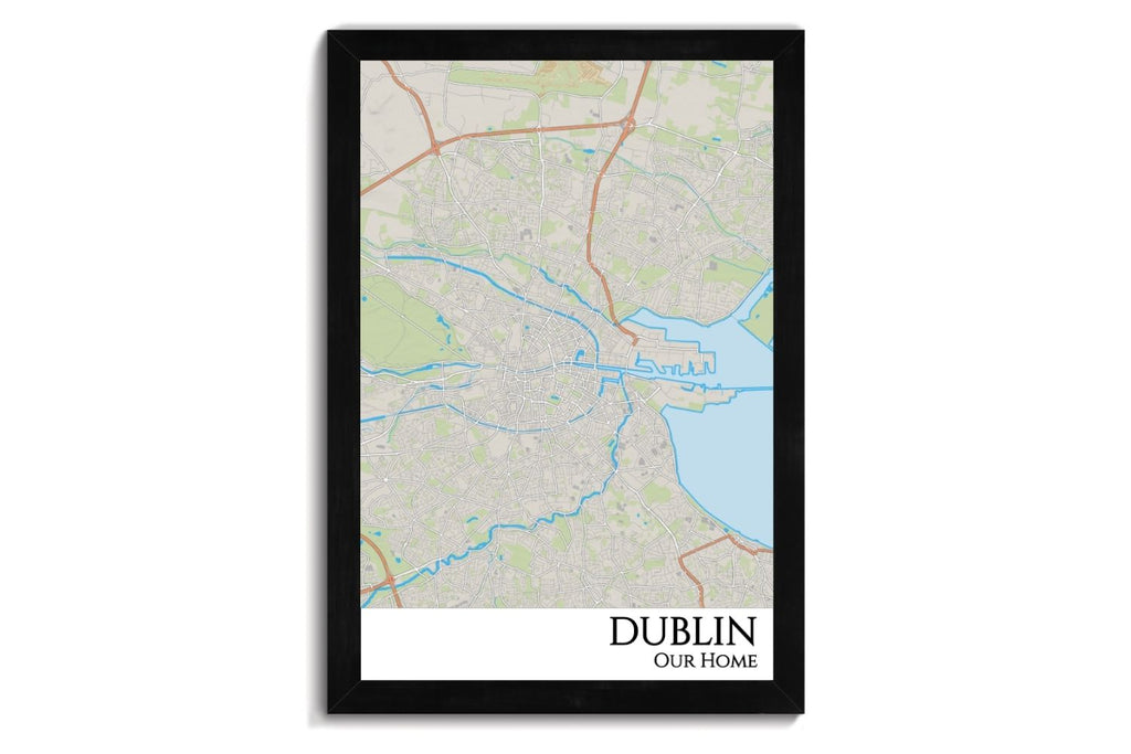 Dublin street map