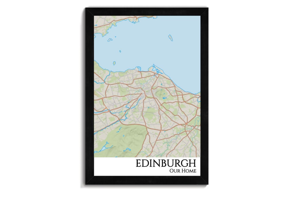 edinburgh city map