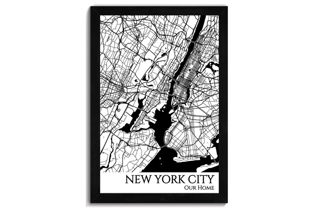 map of new york