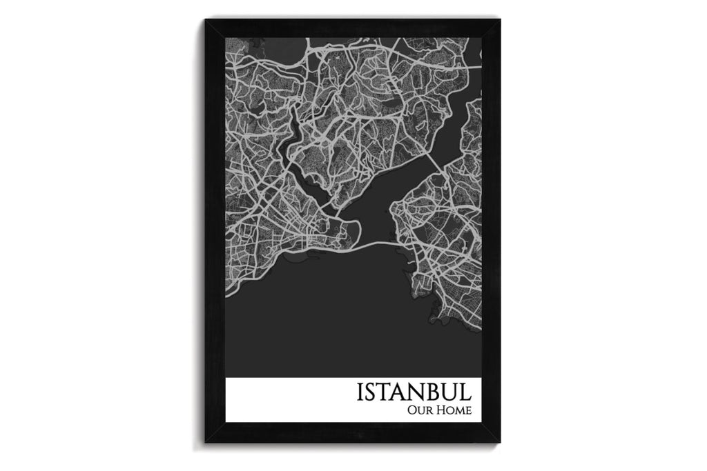 Map of Istanbul Turkey