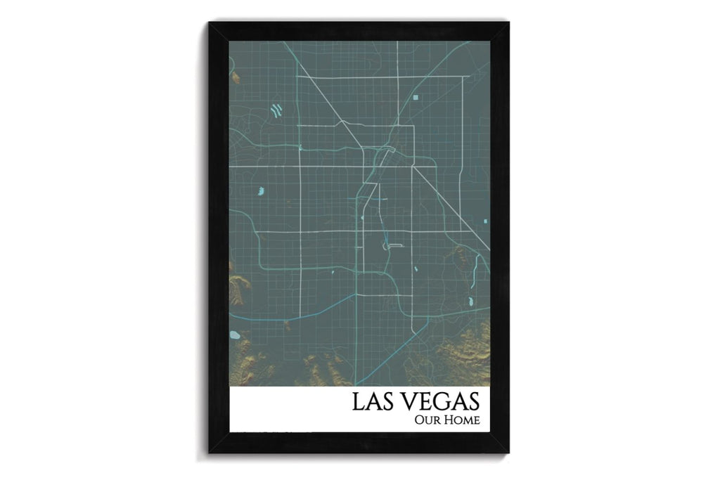 las vegas city map