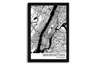 map of manhattan